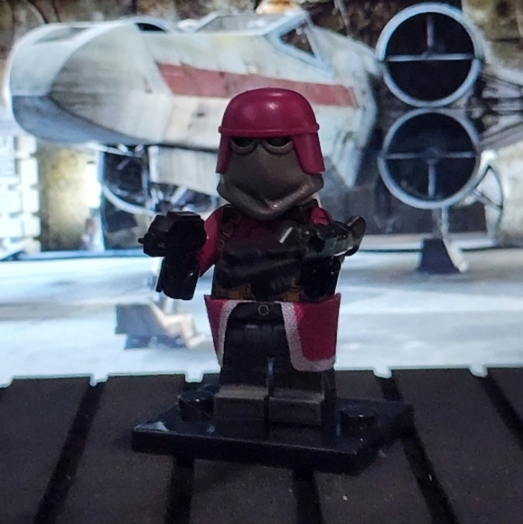 Lot of 8 Star Wars Figurines,Nova Stormtroopers, Lego Compatible with stand - Picture 7 of 9